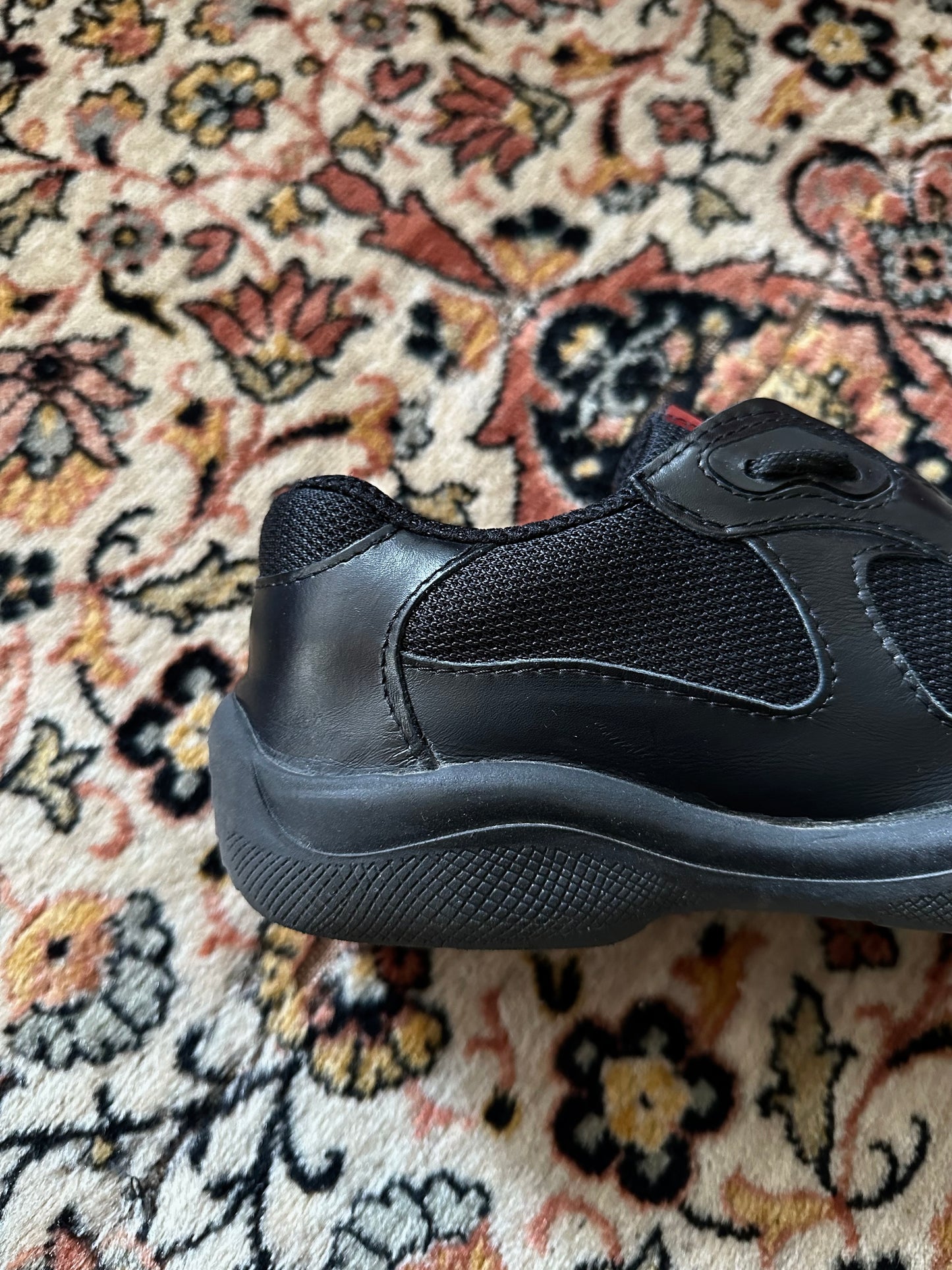 PRADA SPORT leather trainer