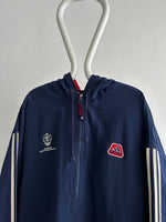 90s Adidas nylon pullover. Navy