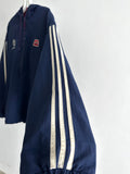 90s Adidas nylon pullover. Navy