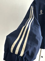 90s Adidas nylon pullover. Navy