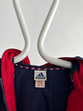 90s Adidas nylon pullover. Navy