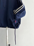 90s Adidas nylon pullover. Navy