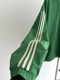 90s Adidas nylon pullover. Green.