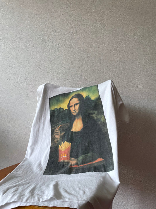 90s Mona Liza with McDonald