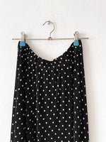 dots maxi skirt