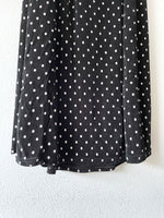 dots maxi skirt