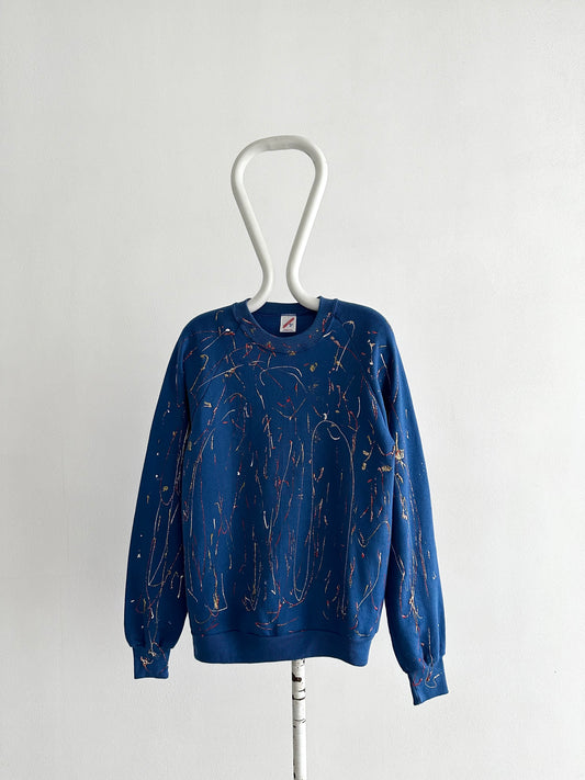 90s Blue sweat shirt