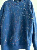 90s Blue sweat shirt