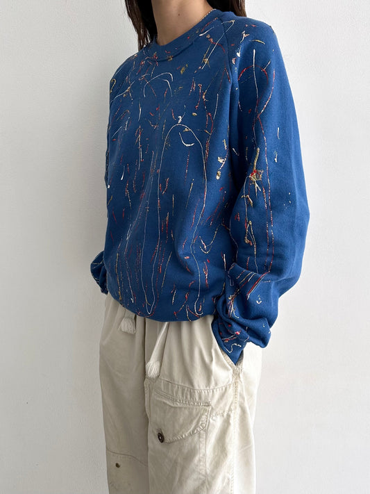 90s Blue sweat shirt