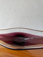 purple glass object