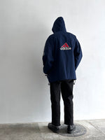 90s Adidas nylon pullover. Navy