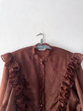80's SPORTMAX pure silk blouse