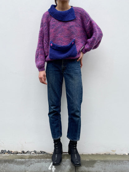 Valentino yarn pocket jumper