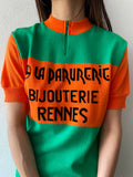 80's French cycling shirt, sports dress