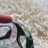 ヴィンテージ チェコガラス 70年代 灰皿