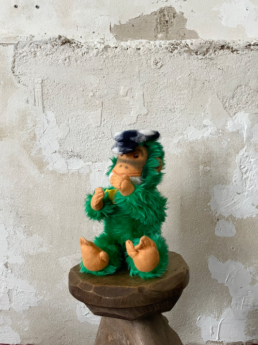 Vintage shaggy monkey