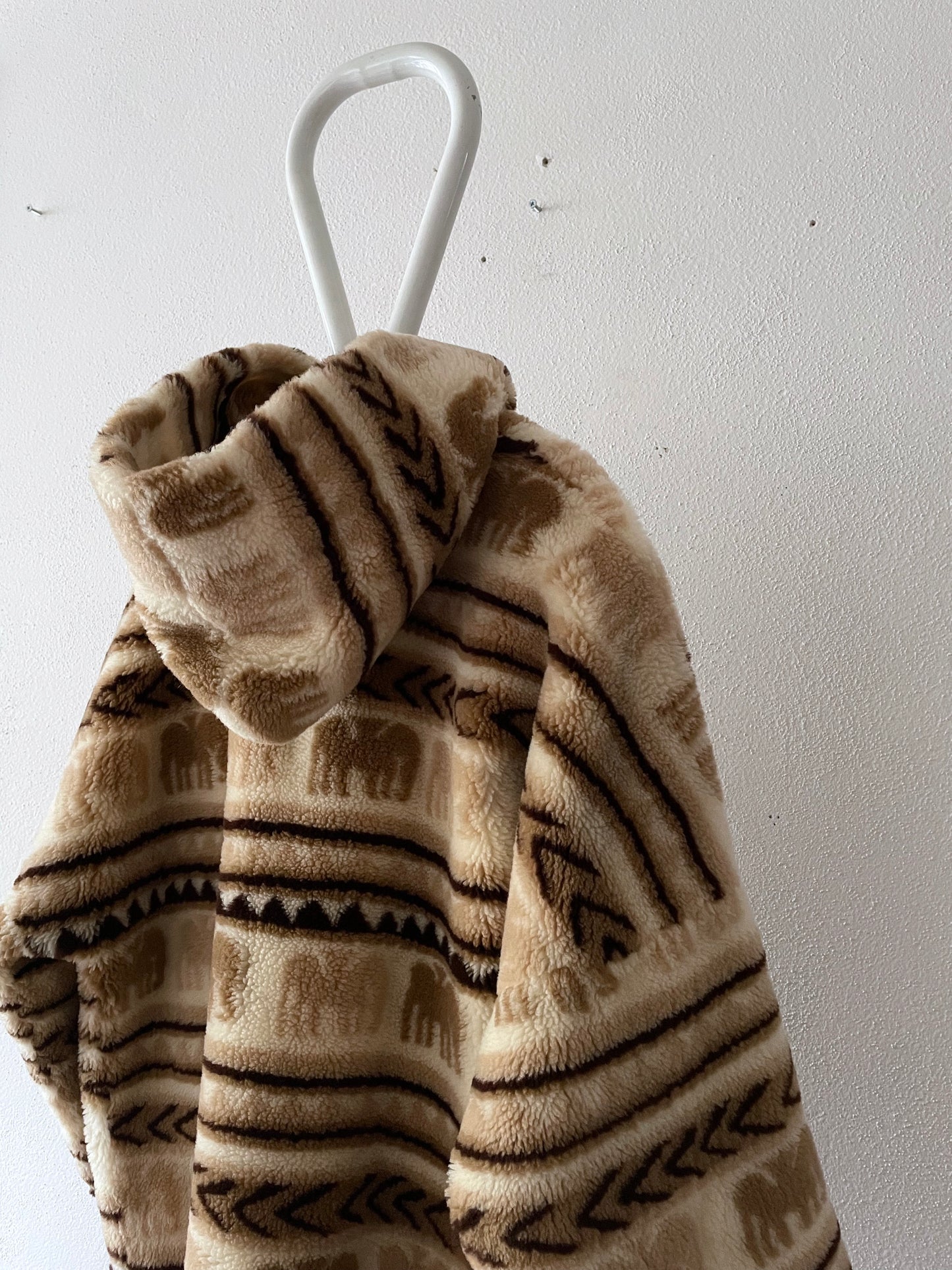 1980's italy wool mofumofu hoodie