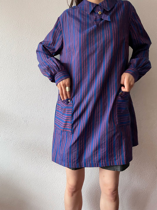 60-70's French shirt dress