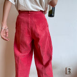 80's peachy cords pants