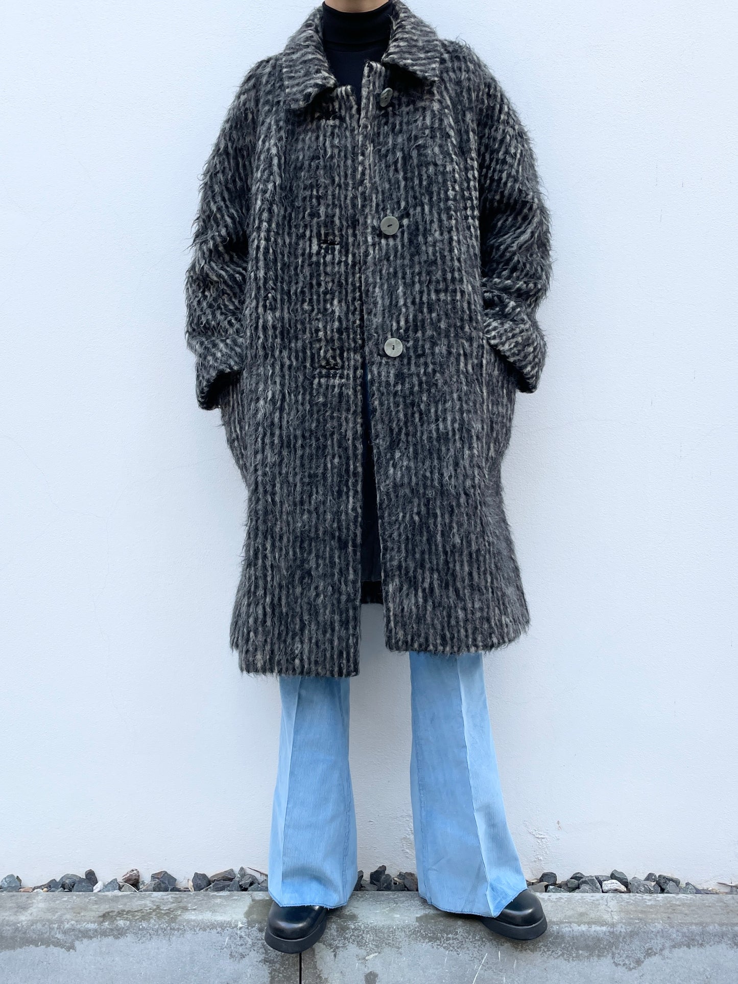 60's Czechoslovakia wool coat