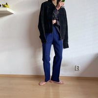 70's navy wool lady from UK