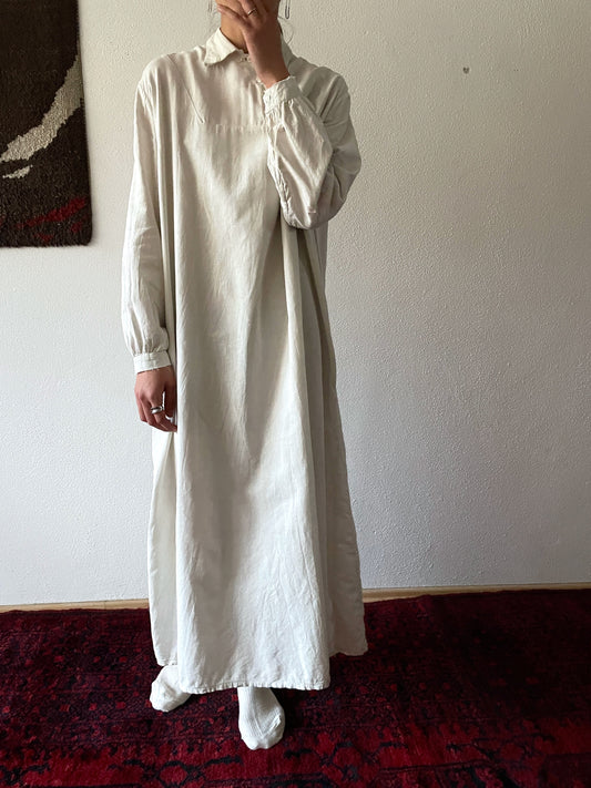 vintage white work dress