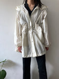 nylon snow parka