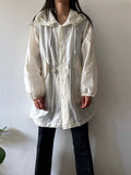 nylon snow parka