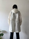 nylon snow parka