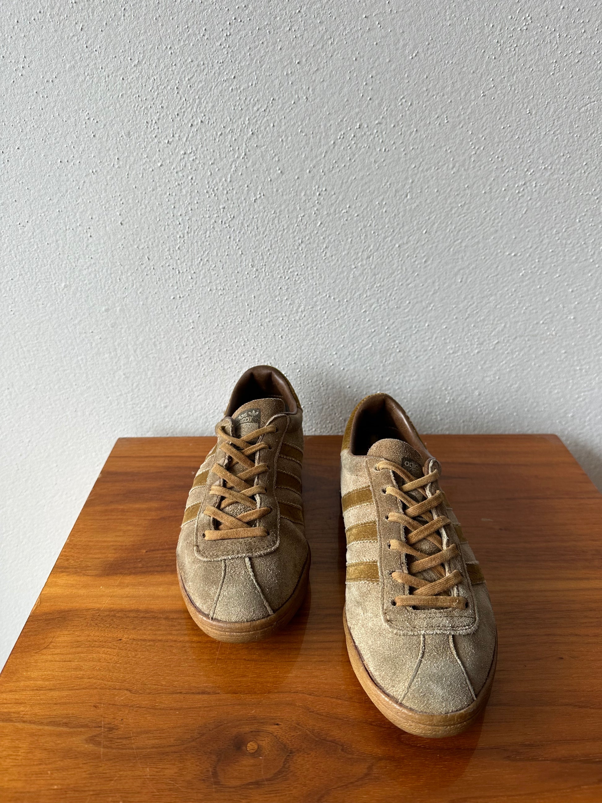 adidas tobacco france Vintage Shoes 1970's Made in Adidas Zx 700 Brown Suede