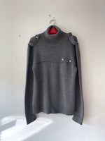 italy high gauge knit top.