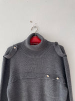 italy high gauge knit top.