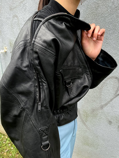 80s customize leather jkt