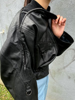80s customize leather jkt
