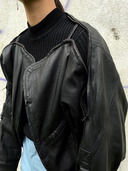 80s customize leather jkt