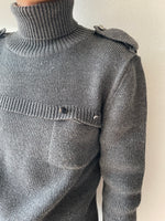 italy high gauge knit top.