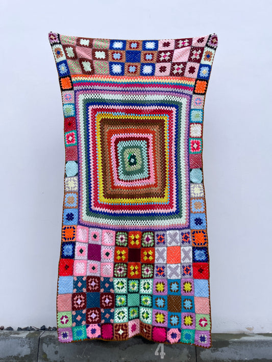 hand crochet big blanket