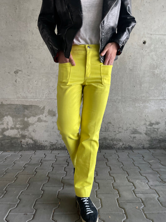 1970's wrangler yellow