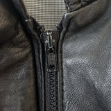 very simple leather jacket