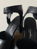 Italy ankle strap shoes sz 7