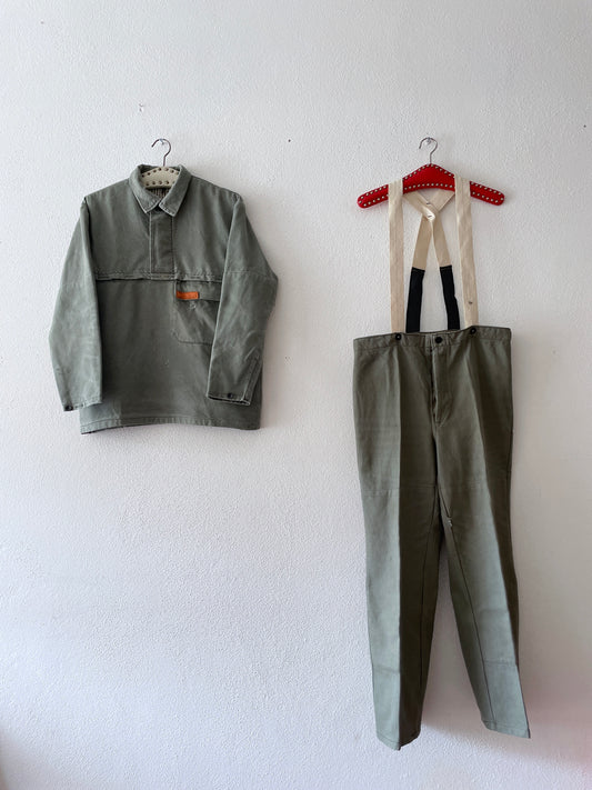vintage czech work suits