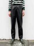 80s lamb leather 2tuck trouser