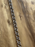 silver 925 double chain bracelet