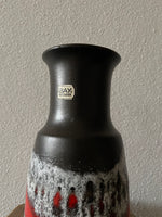 60's bay keramik fat lave object or vase / w-germany