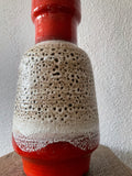 60's-70s w-germany fat lava object or vase