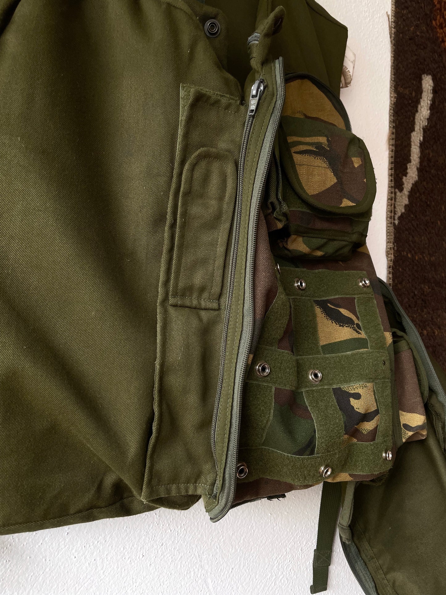 90s uk military afv crew vest