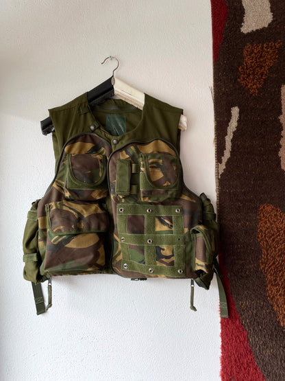 90s uk military afv crew vest