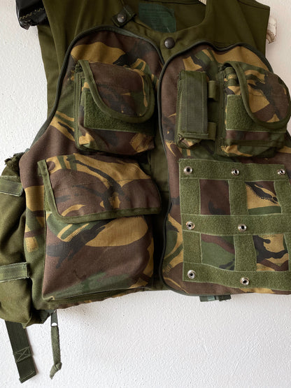 90s uk military afv crew vest