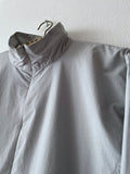 Early 00's Nike modern gray pullover with invisible zipper.