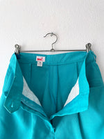 80's turquoise trouser West Germany